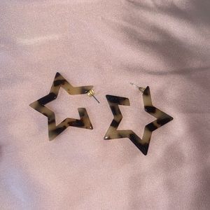 star earrings